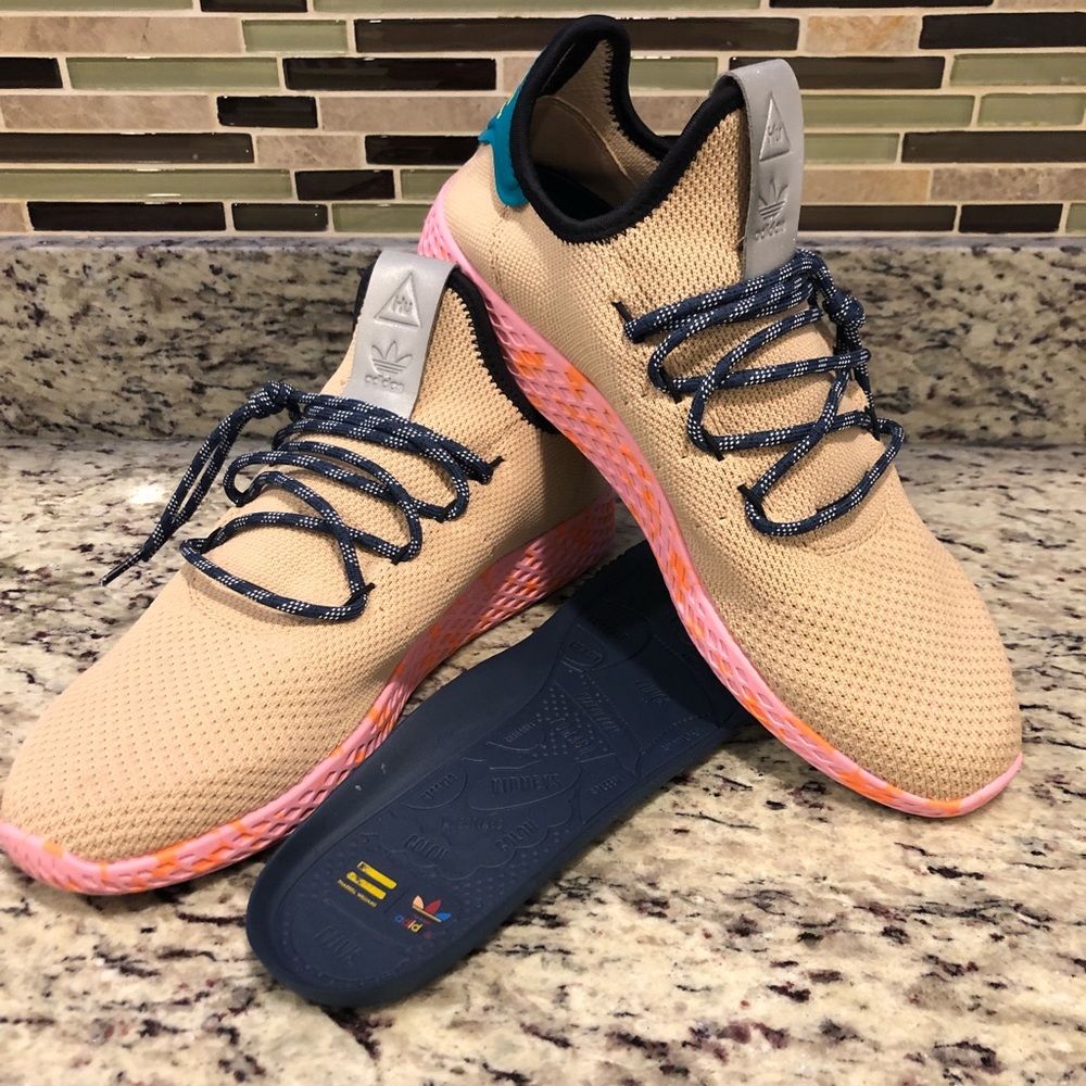 Adidas Human Race HU Tennis Pink Marble